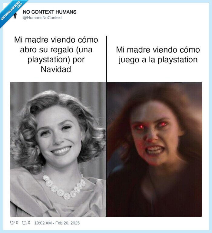 regalo,navidad,madre,enfadada,playstation