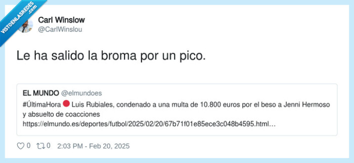 pico,rubiales,jenni hermoso,multa