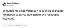 Enlace a Prefiero vivir con la incertidumbre, por @federodr