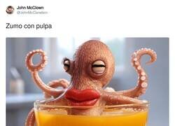 Enlace a Zumo con pulpa, por @JohnMcClanebcn