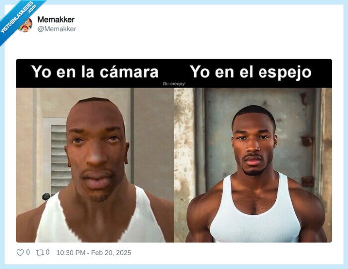 cámara,espejo,mirarse