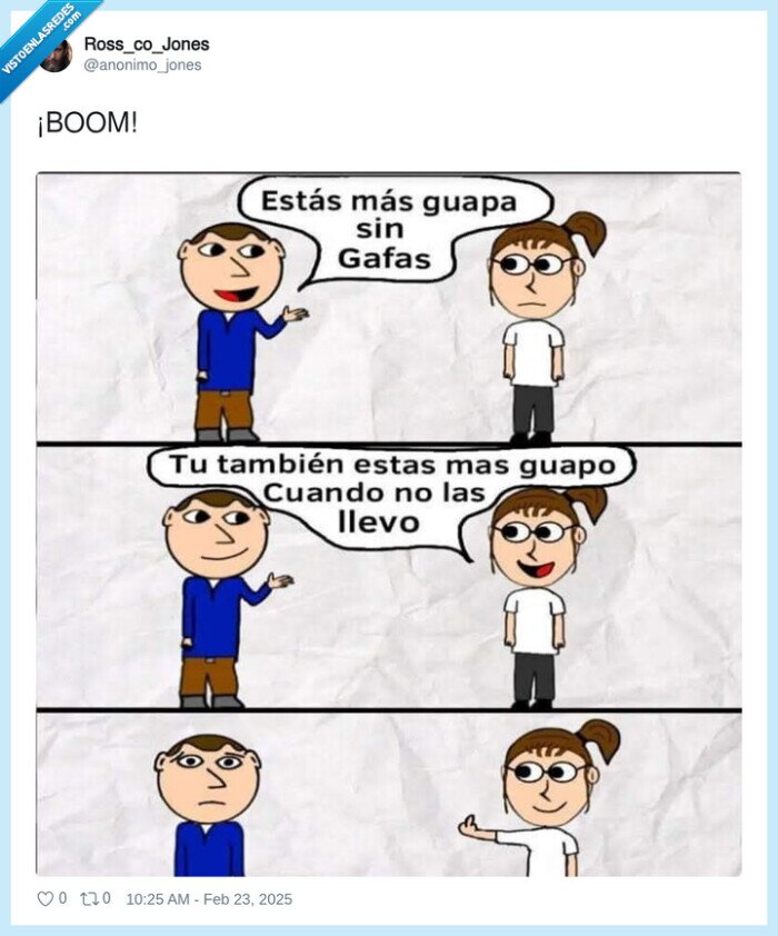gafas,guapo,piropo,feo,fea