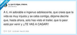 Enlace a Vais a flipar, por @CriaturaLo