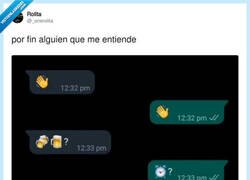 Enlace a Cuando hay entendimiento, sobran las palabras, por @_onerolita