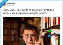 Enlace a Se me ponen los pelos de punta de imaginar a Monedero como profesor, por @JGalvez77