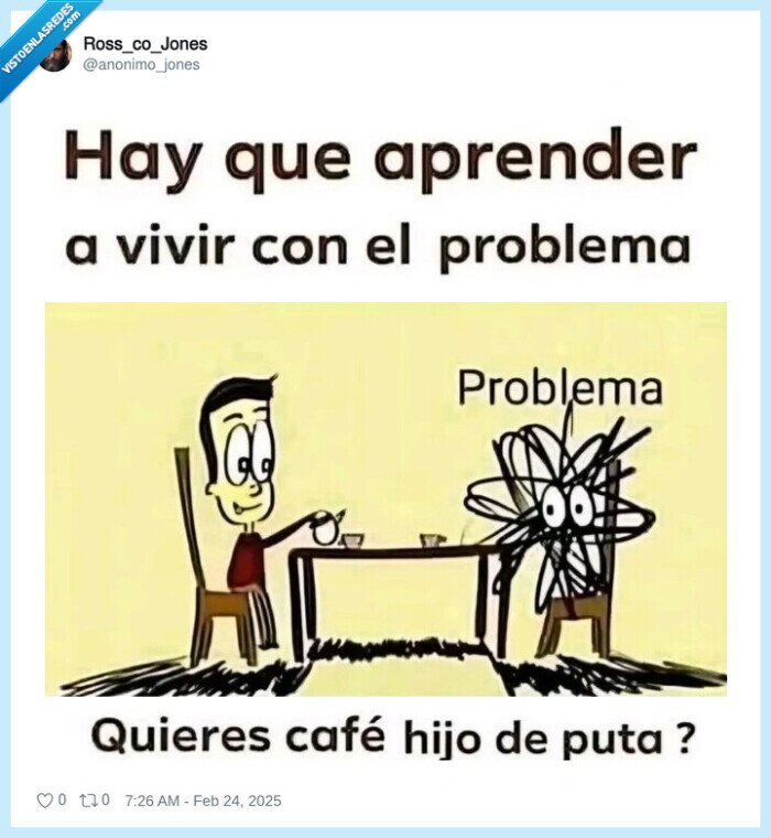 problema,adiós,café