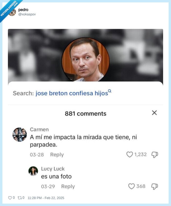 jose breton,parpadear,foto