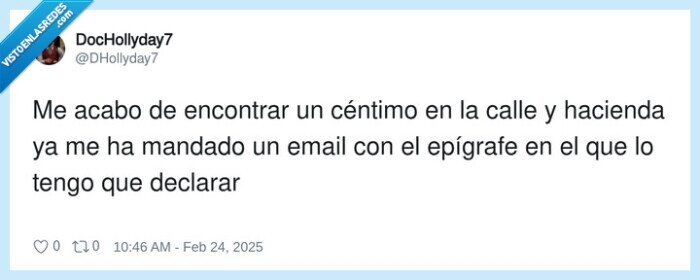 encontrar,céntimo,hacienda,declarar