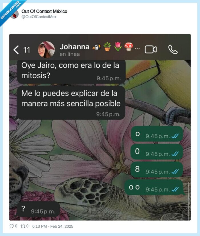 mitosis,separacion,celulas,whatsapp