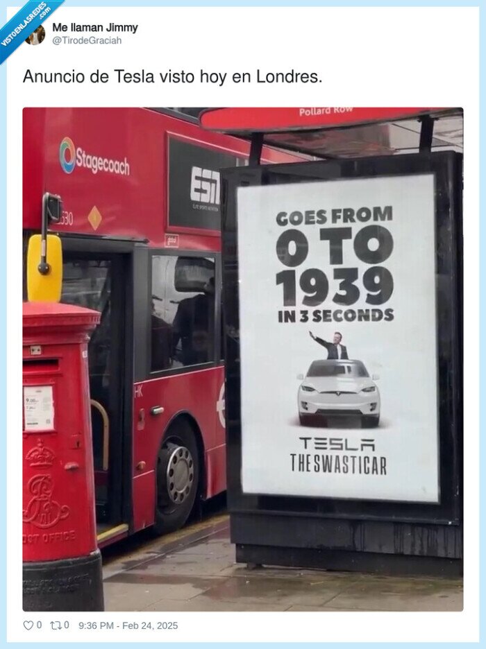 nazi,anuncio,londres,musk,tesla