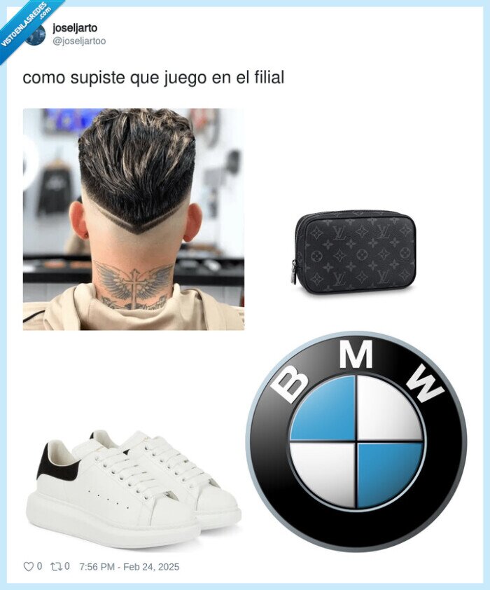 futbolistas,bmw,filial,alexander mcqueen,peinado,neceser