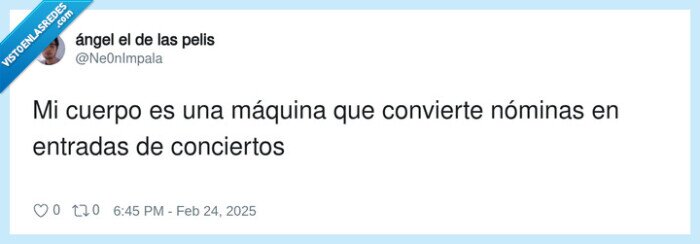 conciertos,convertir,máquina,nóminas,entradas