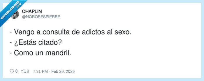 consulta,adictos,mandril