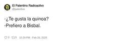 Enlace a ¿Quinoa o Bisbal?, por @palentivo
