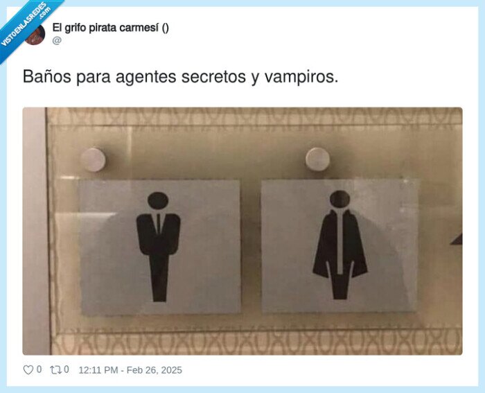 agentes secretos,vampiros,baños