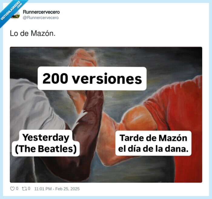 mazón,versiones,yesterday,beatles