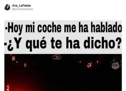 Enlace a Lo que habrá sufrido ese coche, por @ymuchosmemes