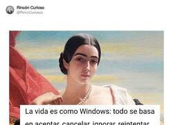 Enlace a La vida es como Windows, por @RincnCuriosoo
