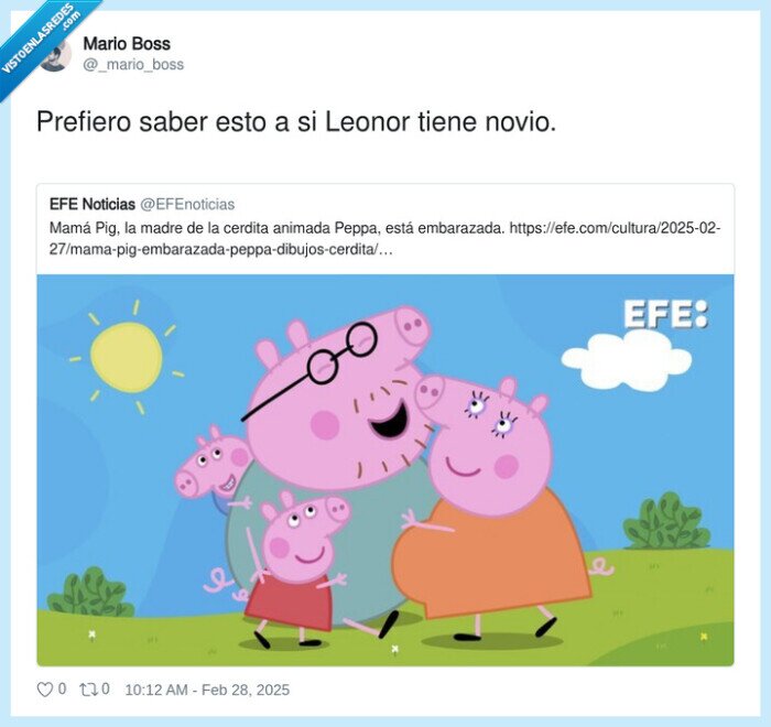 peppa pig,madre,embarazo