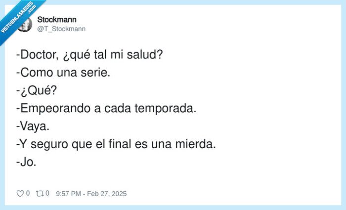 empeorando,temporada,doctor,mierda,salud