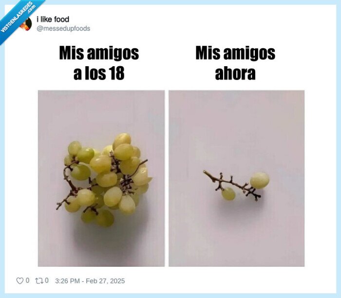 amigos,uvas,perder