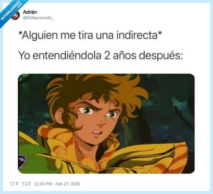 indirecta,pillar,tarde