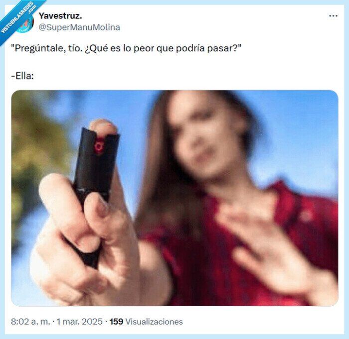 spray,salir,preguntar