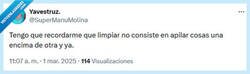 Enlace a Lo que hay que hacer es esconderlas por @supermanumolina