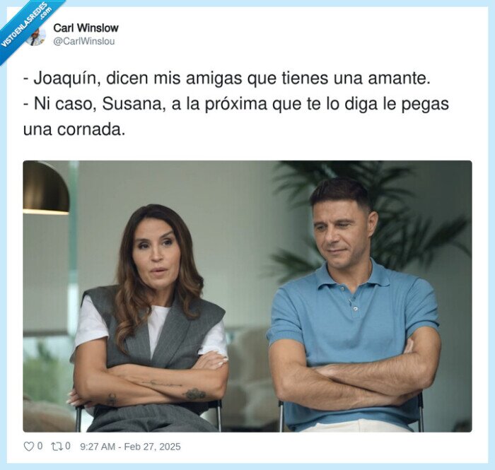 joaquín,susana,cornada,amigas,infidelidad