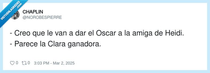 ganadora,oscar,amiga,heidi,clara