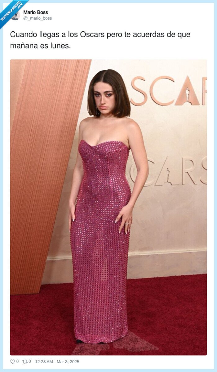 aciaga,llegar,oscars,lunes