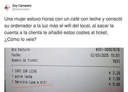 Enlace a Lo que me parece excesivo el extra por la leche, por @soycamarero