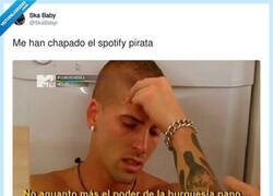 Enlace a Ahora mismo todos los que tenían el Spotify pirata, por @SkaBabyr