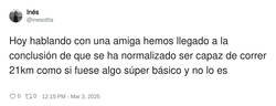 Enlace a Yo ni 5km me hago, por @inesottta