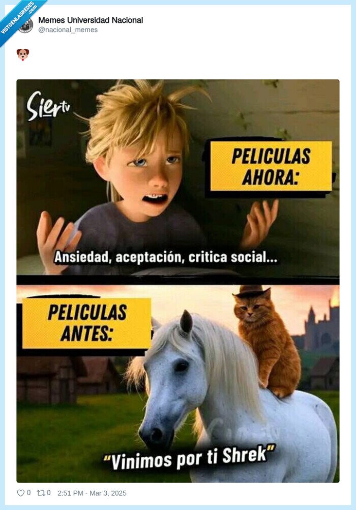 cambiar,peliculas,antes,ahora