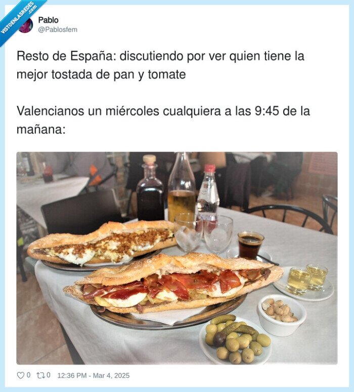 discutir,valencianos,desayuno,gigante,grande