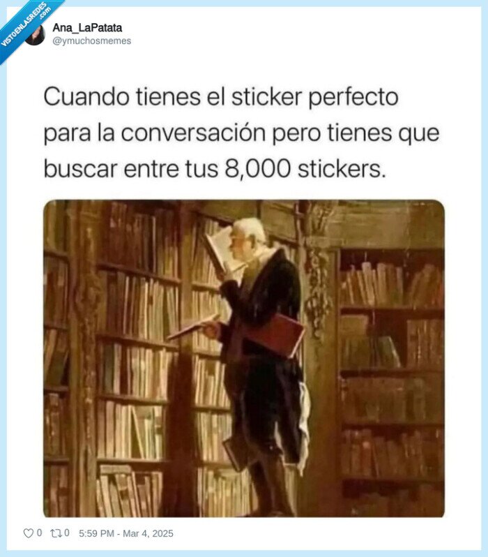 stickers,biblioteca,contestar