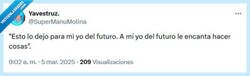 Enlace a Seguro que le encanta por @supermanumolina