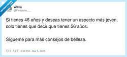 Enlace a Estoy empezando a usar ese truco para parecer más joven, por @Flintstone___