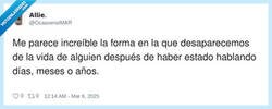 Enlace a La gente va y viene, por @OcasoenelMAR
