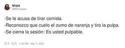 Enlace a El pulpable, por @MrsLalupa