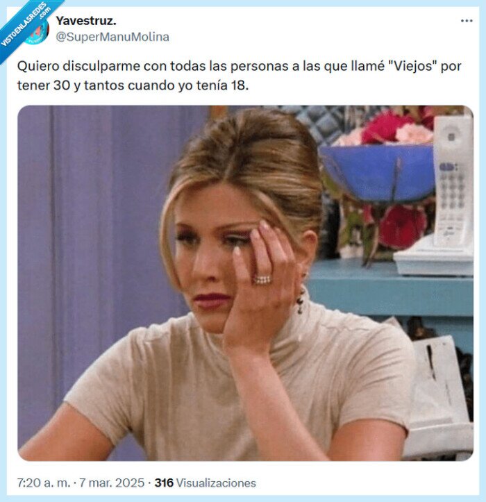 viejos,friends,30 años