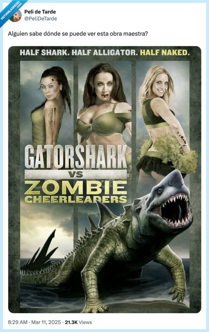 cheerleaders zombies,gatorshark