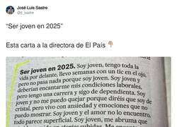 Enlace a Ser joven en 2025 es para llorar, por @jl_sastre