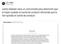 Enlace a Lo de Leticia Sabater es para mear y no echar gota, por @SuperViiral