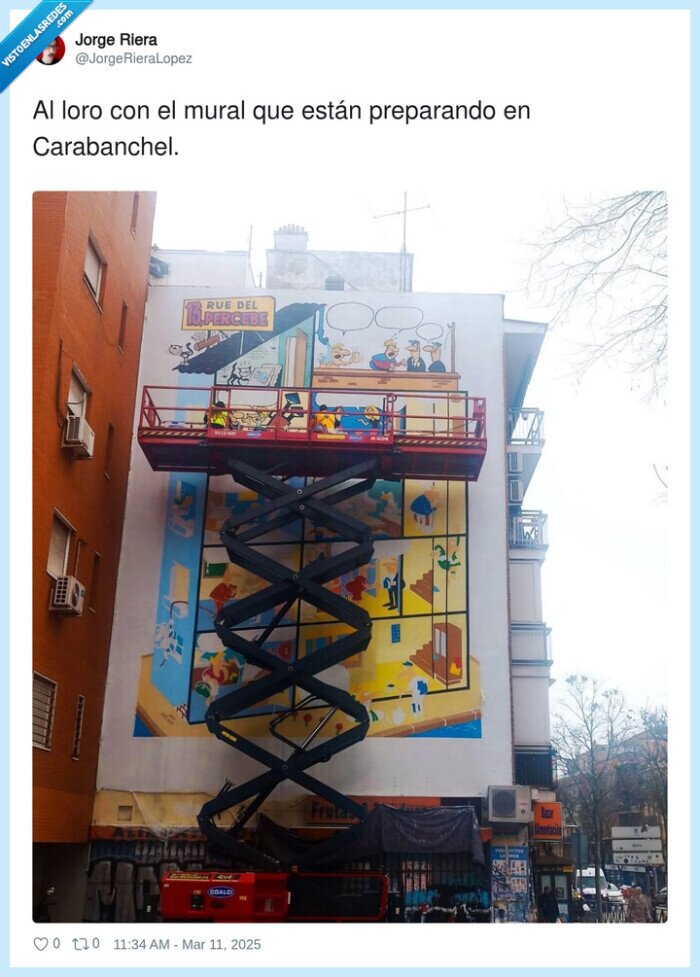carabanchel,pared,mural,13 rue del percebe