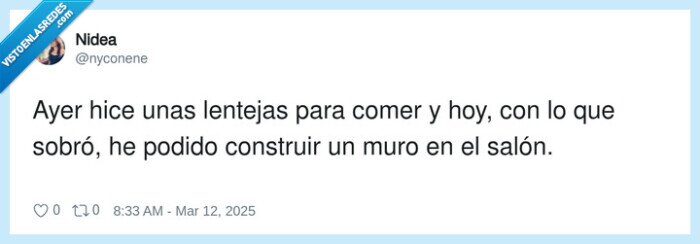 lentejas,sobras,comer