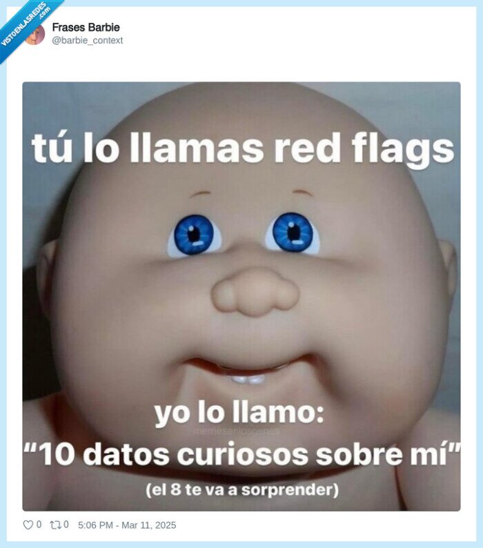 red flags,descripción,cosas sobre mí