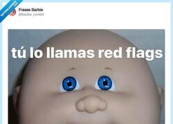 Enlace a Red flags son red flags, por @barbie_context