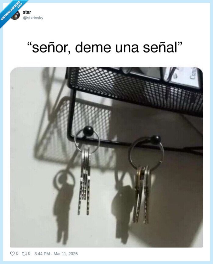 señal,llaves,llavero,colgado